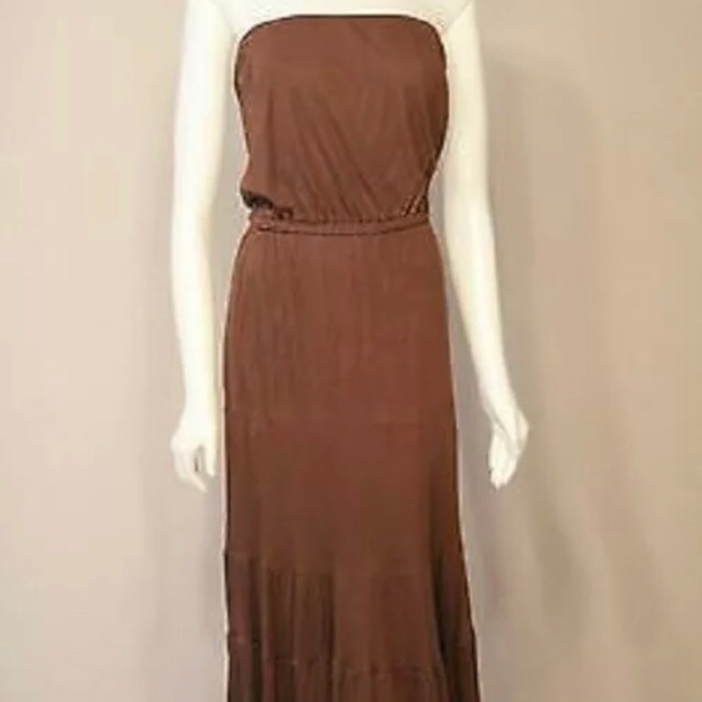 Diane Von Furstenberg Brown Maxi Dress
